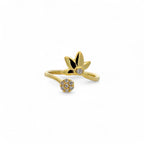 Anello Fiore in Argento