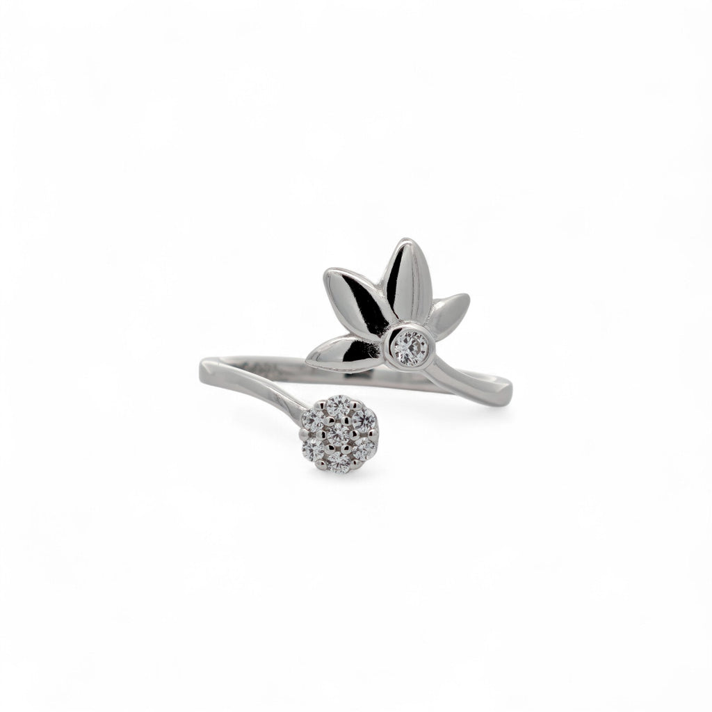 Anello Fiore in Argento