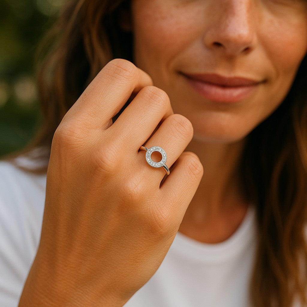 Anello Cerchio in Argento