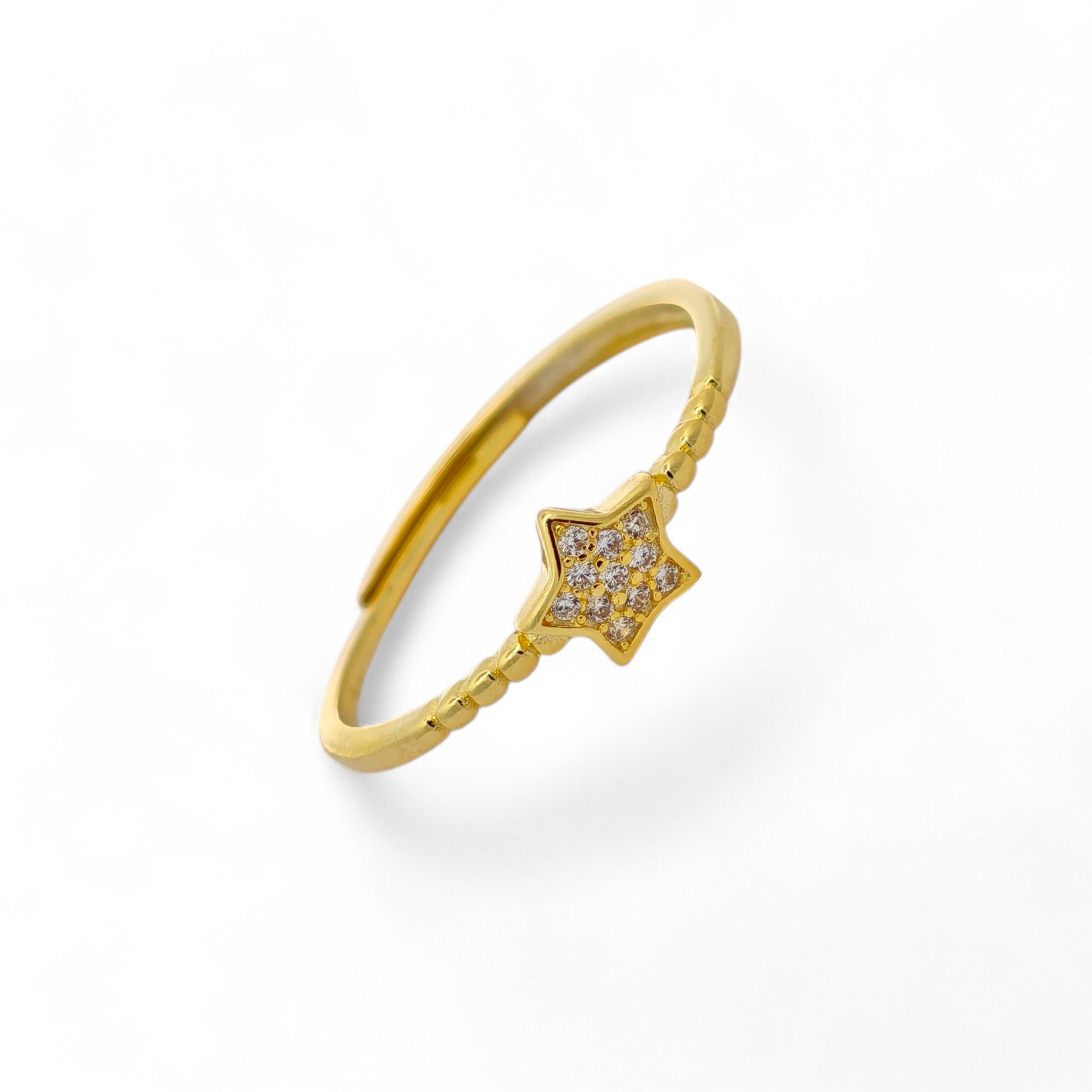 Anello in Argento con Stella