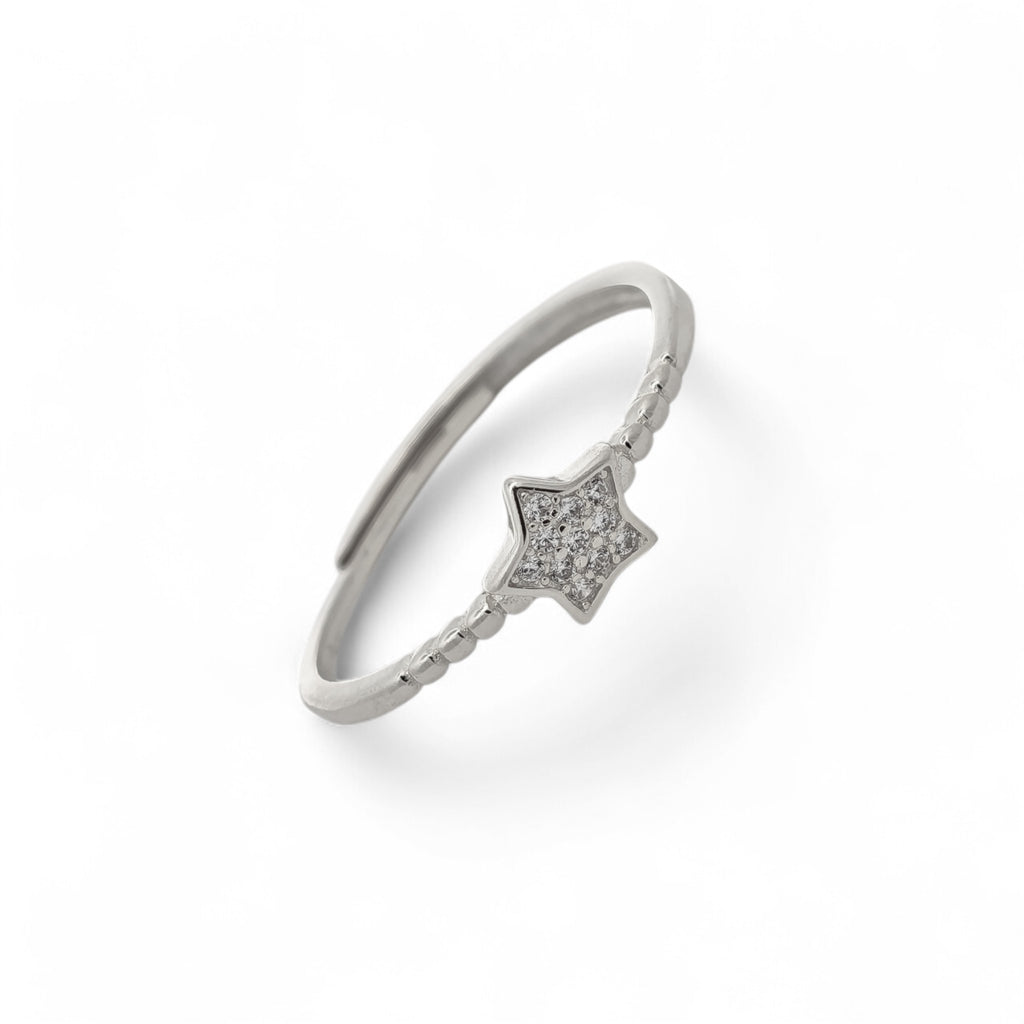 Anello in Argento con Stella