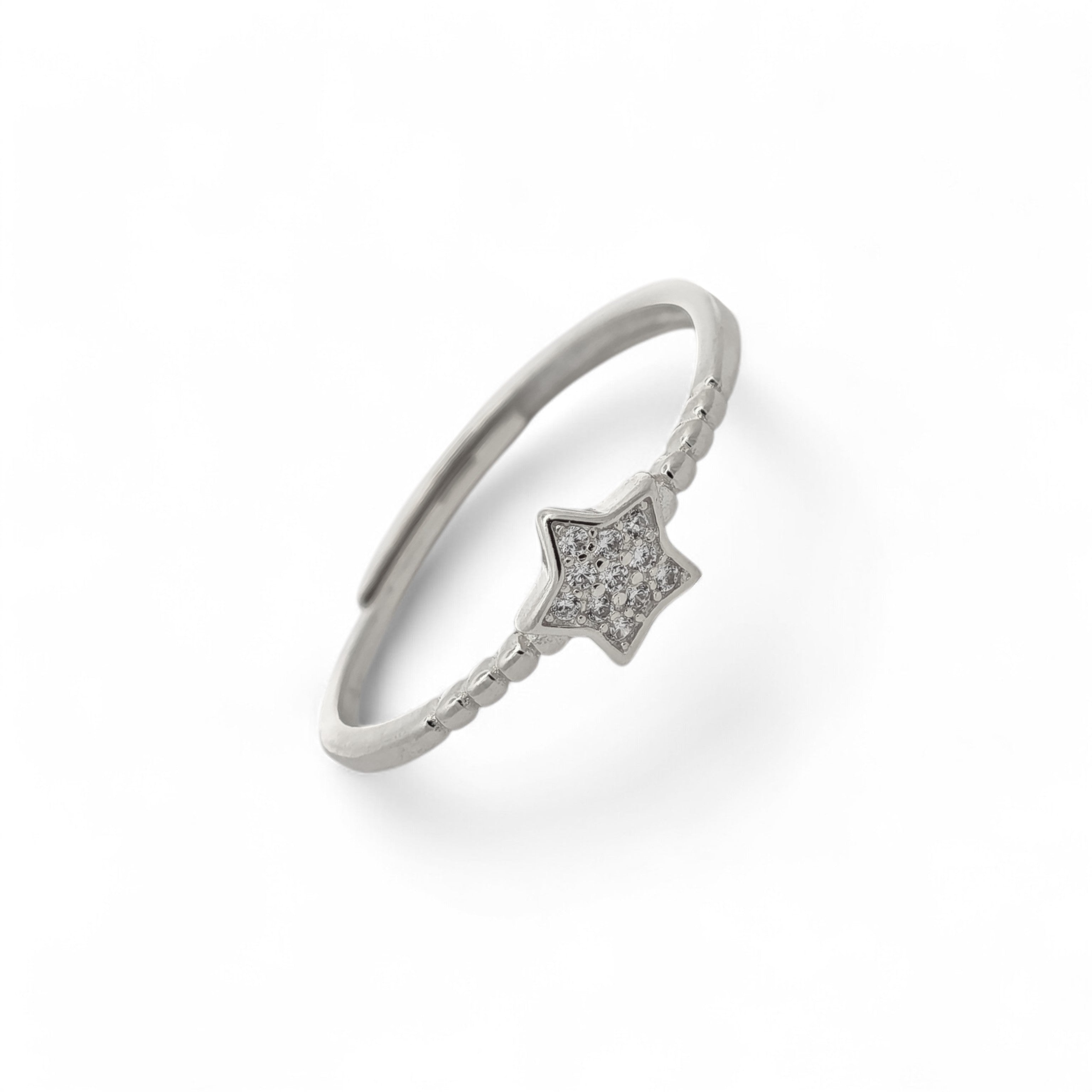 Anello in Argento con Stella