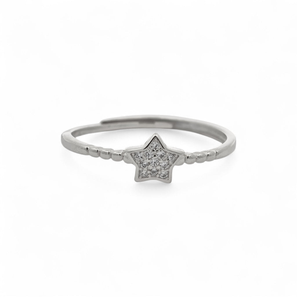 Anello in Argento con Stella