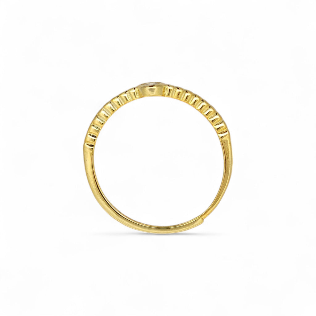 Anello Punto Luce Zircone in Argento 925