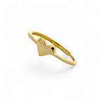 Anello Cuore Minimal Argento 925