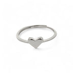Anello Cuore Minimal Argento 925