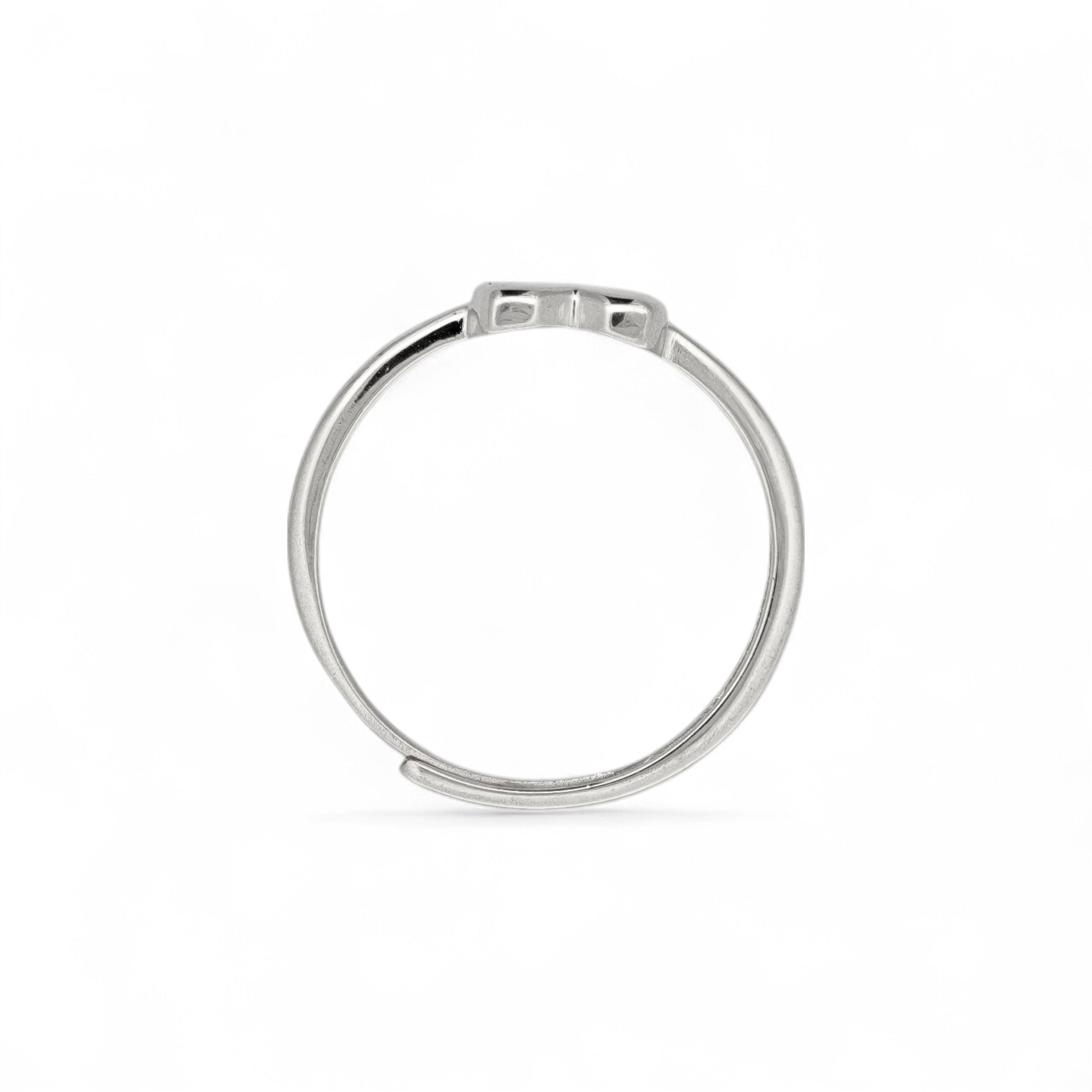 Anello Cuore Minimal Argento 925