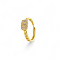 Anello Catena Pavé Argento