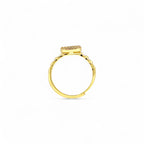 Anello Catena Pavé Argento