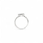 Anello Catena Pavé Argento