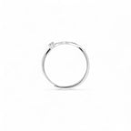 Anello Chevron Argento