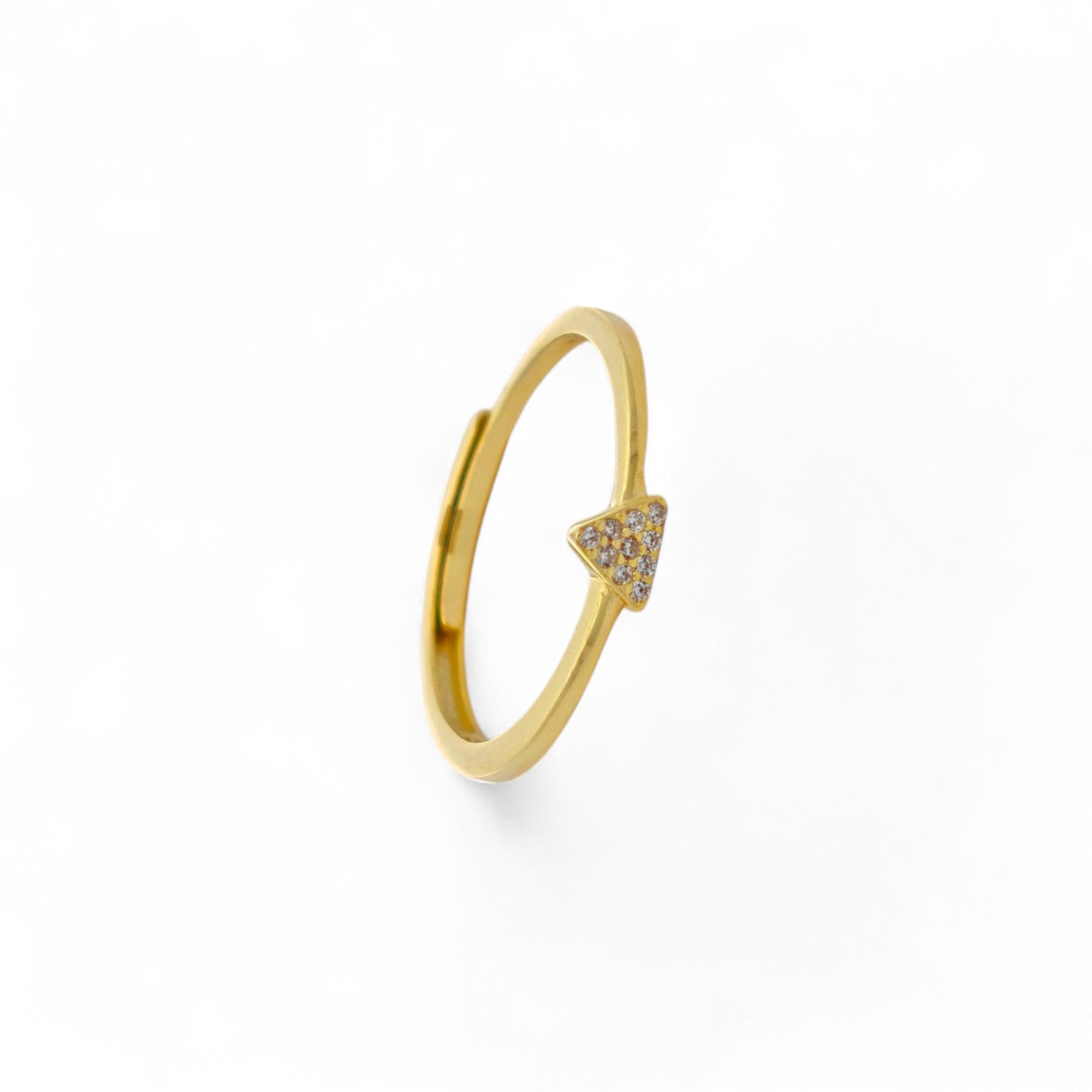 Anello Triangolo in Argento 925
