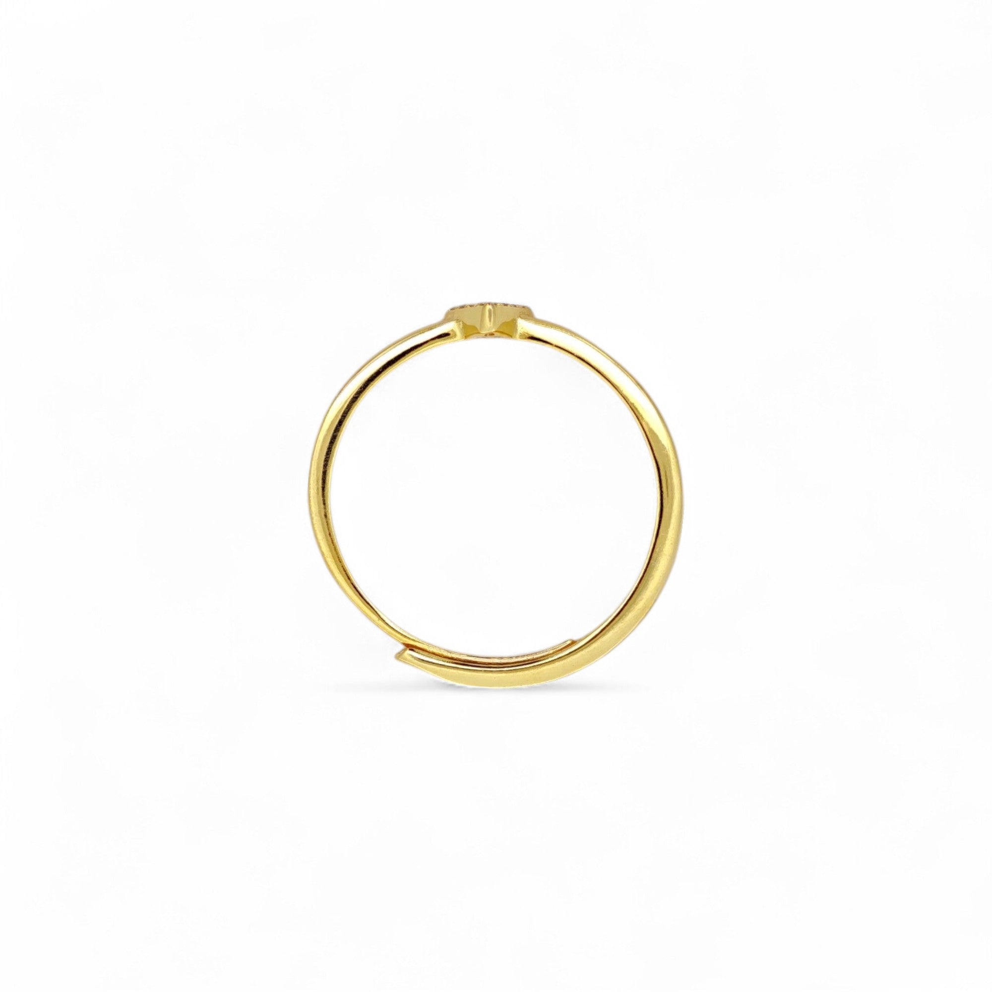 Anello Triangolo in Argento 925