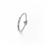 Anello Triangolo in Argento 925