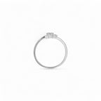 Anello Aperto Brillante in Argento