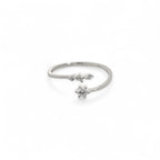 Anello Aperto Brillante in Argento