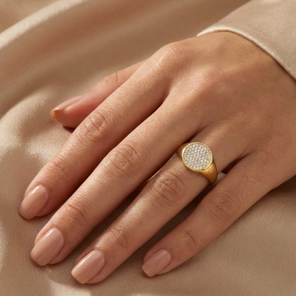 Anello con Zirconi In Argento 925