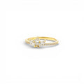 Anello Solitario Geometric In Argento 925