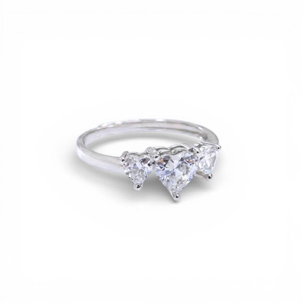 Anello Trilogy In Argento 925