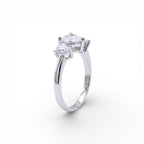 Anello Trilogy In Argento 925