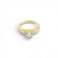 Anello Solitario con Zirconi In Argento 925