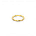 Anello Bamboo In Acciaio Inossidabile