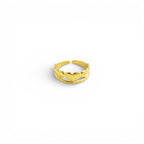 Anello Fascia Cuori In Acciaio Inossidabile