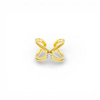 Anello a X con Punto Luce In Acciaio Inossidabile