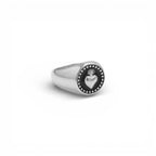 Anello Chevalier Sacro Cuore In Acciaio Inossidabile