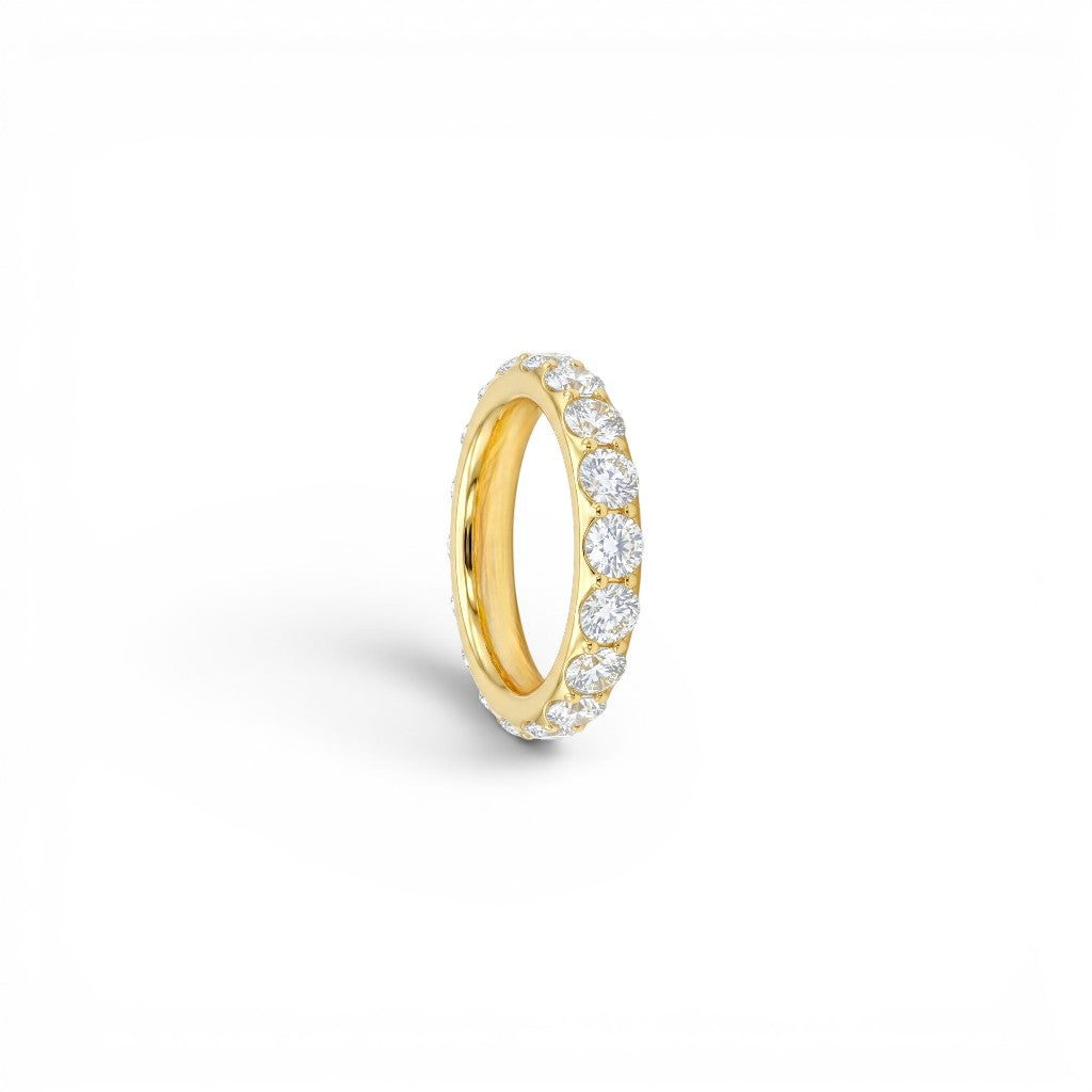 Anello Veretta Eternity In Acciaio Inossidabile