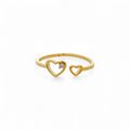 Anello Cuori in Argento