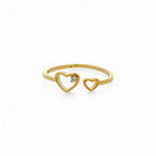 Anello Cuori in Argento