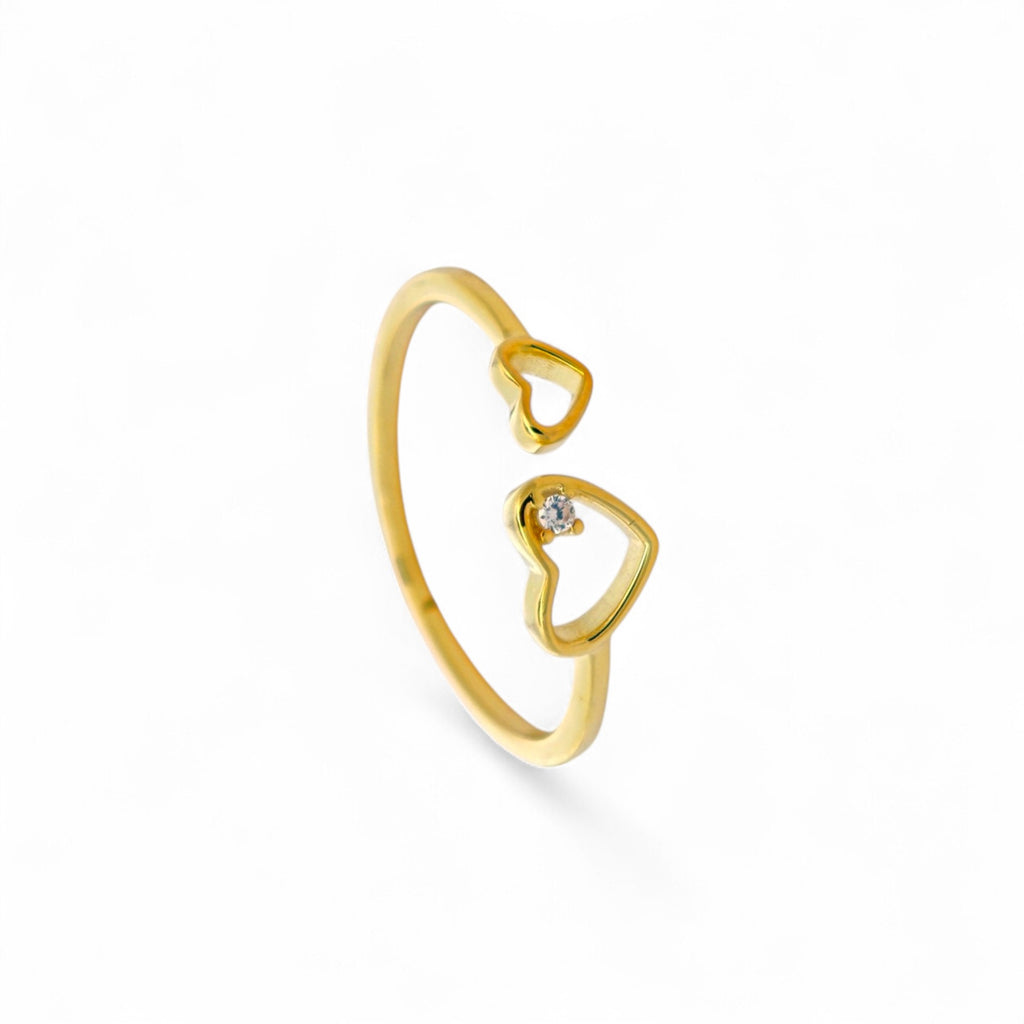 Anello Cuori in Argento
