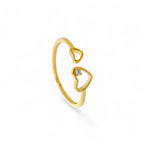 Anello Cuori in Argento