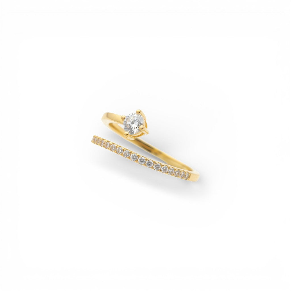 Anello Contrarié Luce Pura In Argento 925