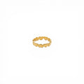 Anello Fascia Cuori Infinity In Acciaio Inossidabile