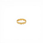 Anello Fascia Cuori Infinity In Acciaio Inossidabile