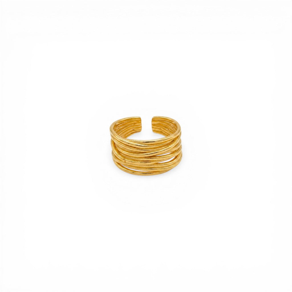Anello Fascia Multi-Filo In Acciaio Inossidabile