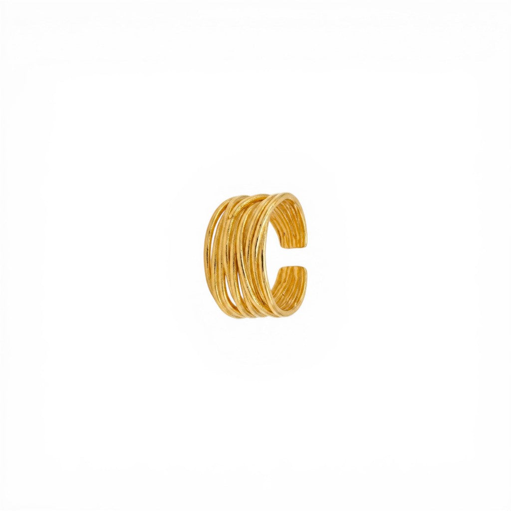 Anello Fascia Multi-Filo In Acciaio Inossidabile