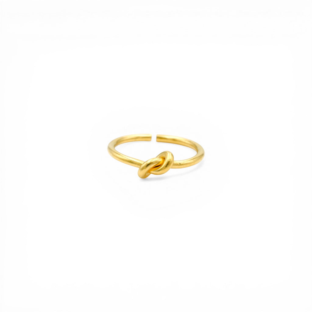 Anello Nodo dell'Amore In Acciaio Inossidabile