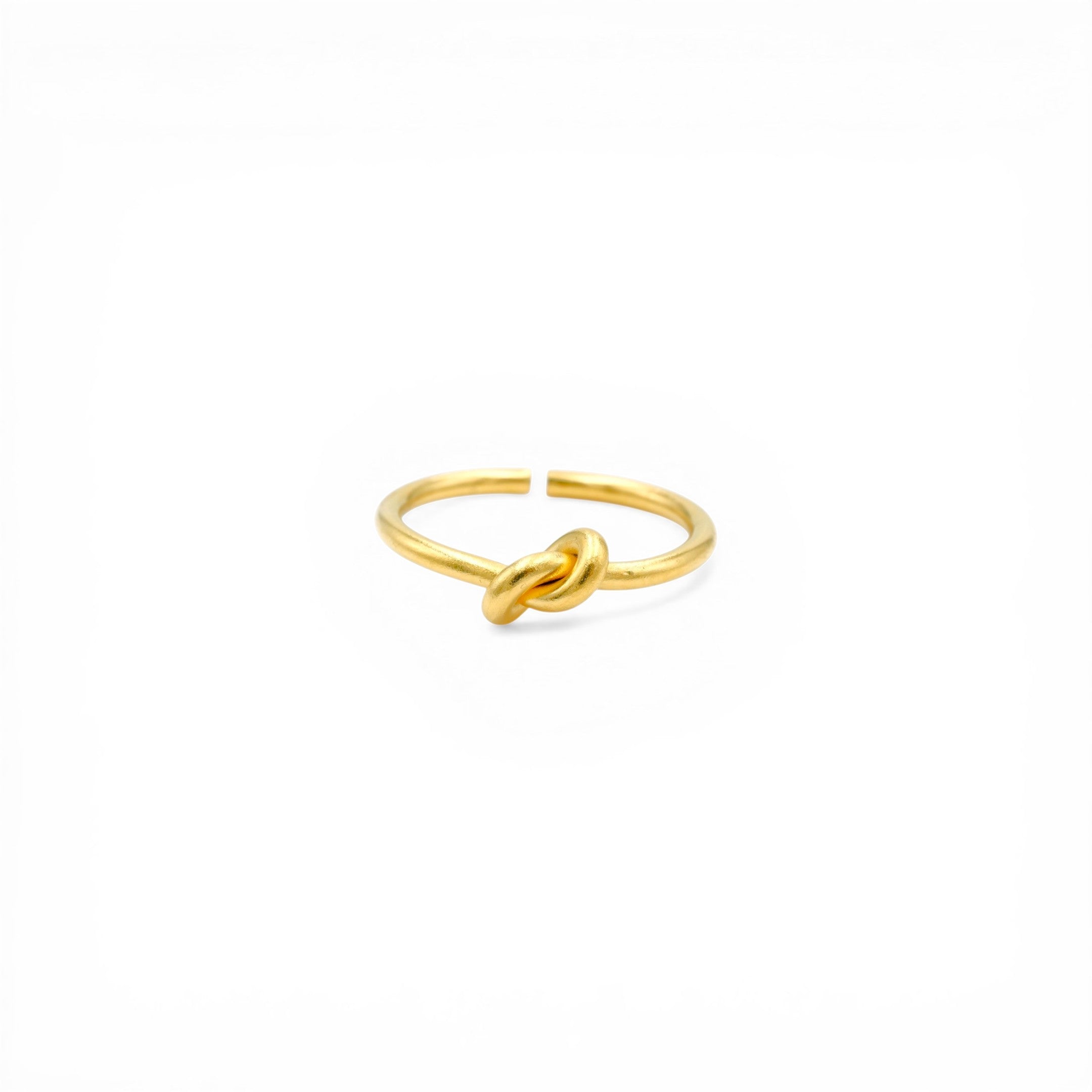 Anello Nodo dell'Amore In Acciaio Inossidabile