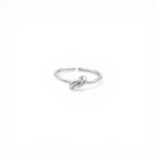 Anello Nodo dell'Amore In Acciaio Inossidabile