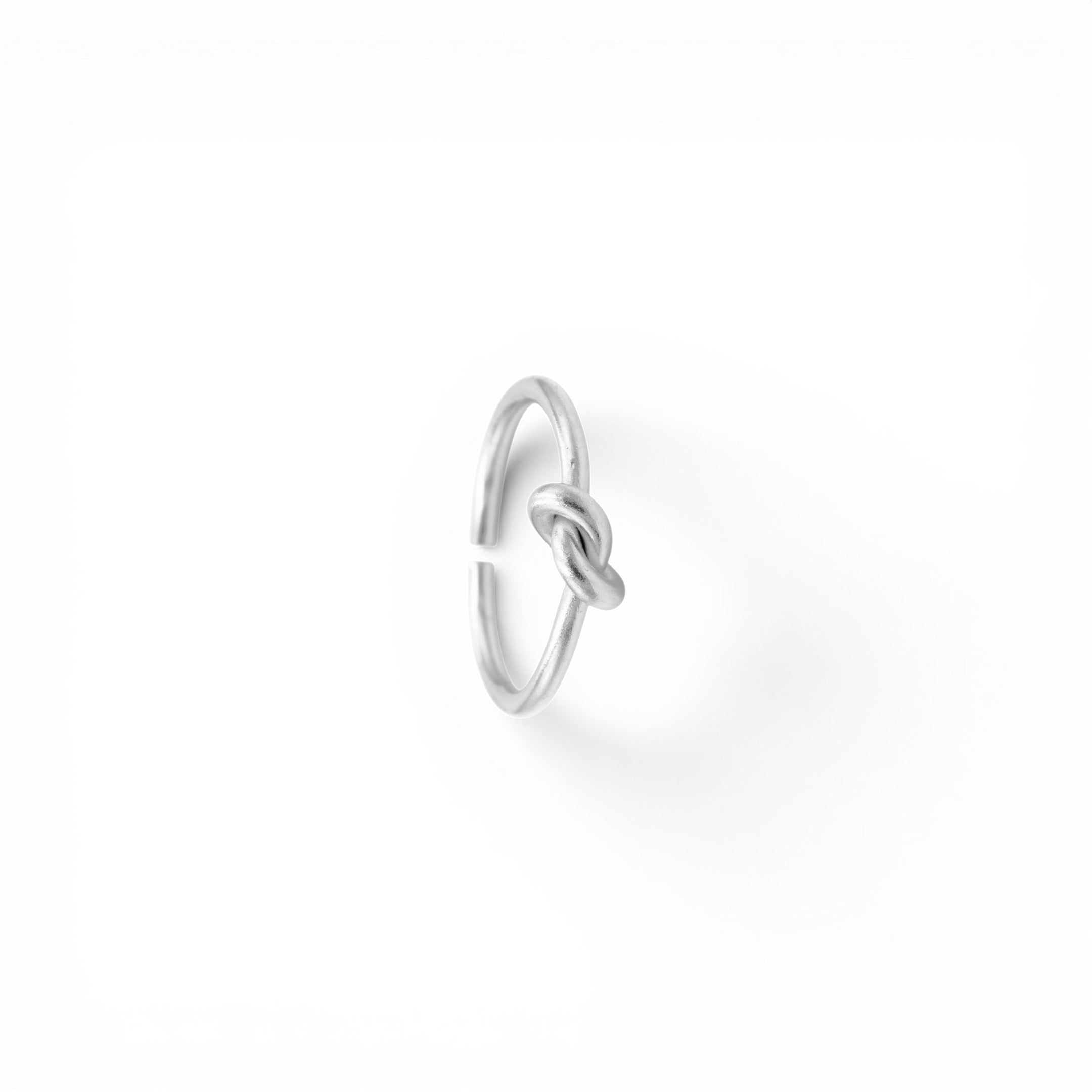 Anello Nodo dell'Amore In Acciaio Inossidabile