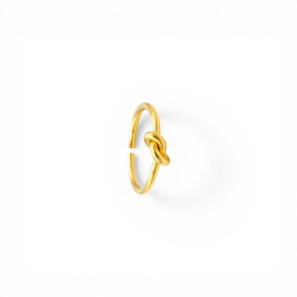 Anello Nodo dell'Amore In Acciaio Inossidabile