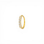 Anello Riviera Mezza Veretta In Acciaio Inossidabile