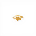 Anello Rosa con Bocciolo In Acciaio Inossidabile