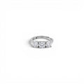 Anello Trilogy 3 Pietre In Argento 925