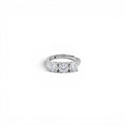 Anello Trilogy 3 Pietre In Argento 925