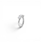 Anello Trilogy 3 Pietre In Argento 925