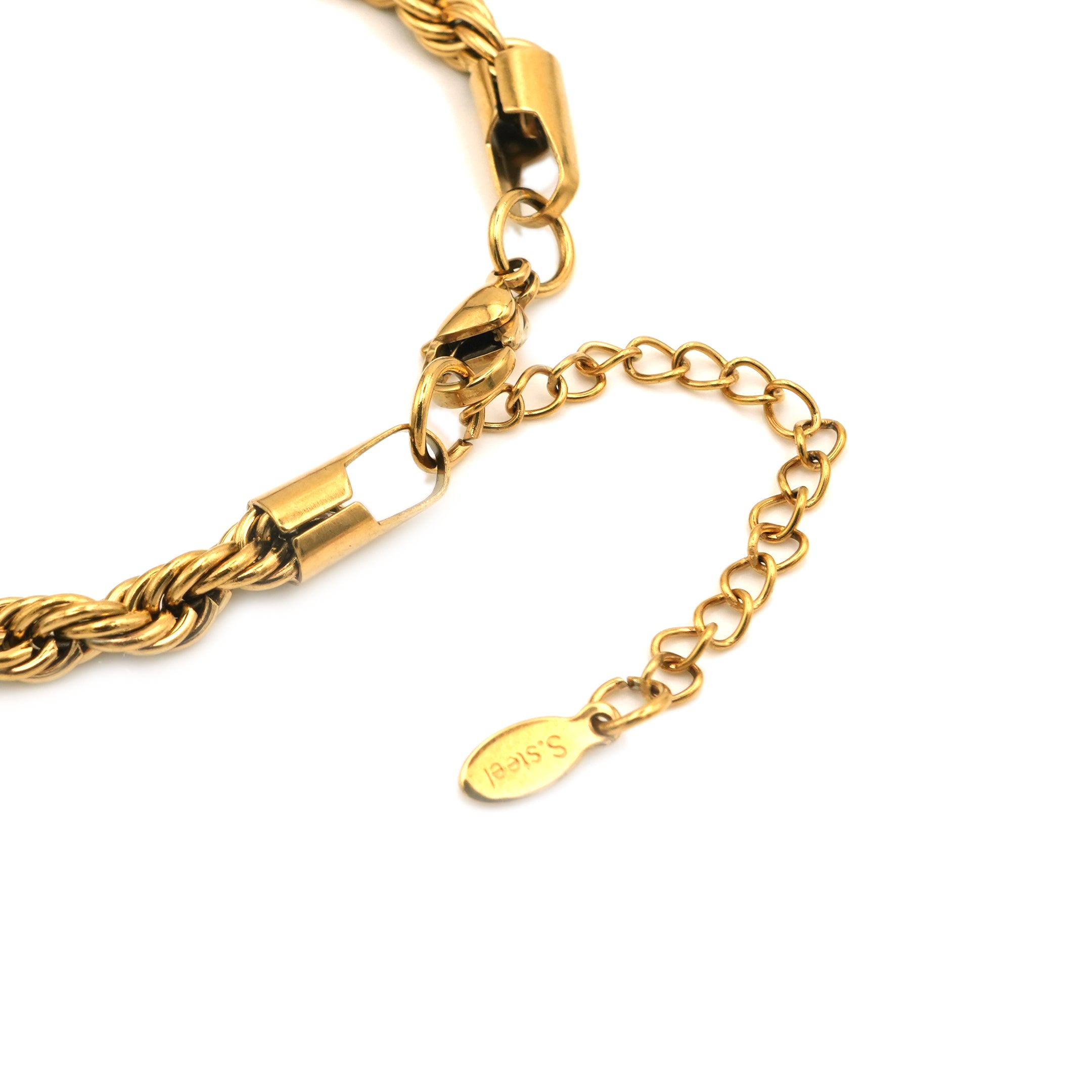 Bracciale Torchon in Acciaio Inossidabile